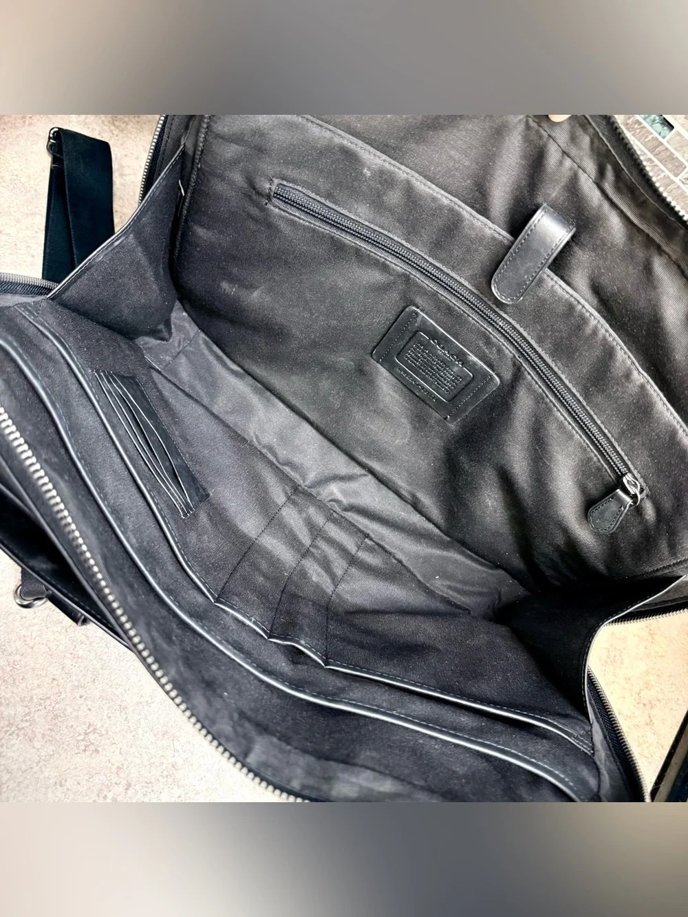 Coach Graham Slim laptop bag
